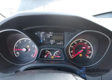 2013 Ford Focus St из США, поврежденный, VIN 1FADP3L9XDL126630